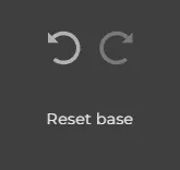 The Basemancer undo / redo and reset base controls