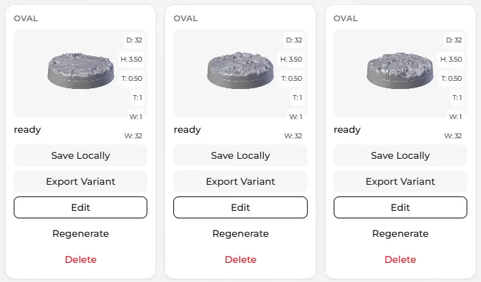 Generated Variants